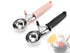 Ice cream scoop with lever