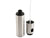 Stainless steel oil dispensing spray bottle