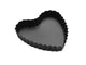 4.5” Black non-stick tart, pie, quiche tin with removable bottom