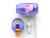 Zoku Kids Flip Straw Bottle Purple Unicorn 400ml