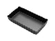 4.5” Black non-stick tart, pie, quiche tin with removable bottom