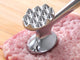 Stainless steel meat tenderizer hammer