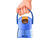 Zoku Kids Flip Straw Bottle Blue Shark 400ml