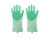 Silicon gloves green