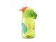 Zoku Kids Flip Straw Bottle Green Dino 400ml