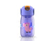 Zoku Kids Flip Straw Bottle Purple Unicorn 400ml