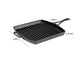 Lodge Triple Seasoned Cast Iron 30cm Square Grill Pan BL65GP