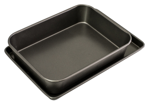 Bakeware Twin Pack (Roasting Pan/Oven Tray)