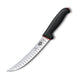 Victorinox Fibrox Dual Grip Fluted Edge Curved Slaughter Knife - 20cm