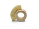 Natural Sisal Fiber Dish Wash Brush Round