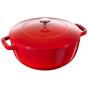 STAUB CAST IRON3.75-QT ESSENTIAL FRENCH OVEN - CHERRY