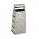 Grater Stainless Steel 230mm 4 Sided Hollow Handle 240mm